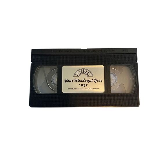 Flikbaks VHS 1937 Your Wonderful Year Happy 60th Birthday Video Greeting Card - Picture 4 of 6